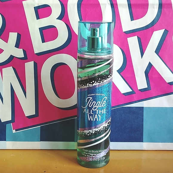 HTF🔥Bath & Body Works Jingle All The Way Fine Fragrance Mist - Picture 1 of 5